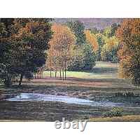 Carl Hoffner Barry Stream Giclee print, limited edition, autographed/fromJapan