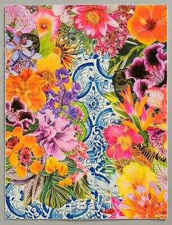Carlos Rolon Gild the Lily (Caribbean Azulejo), 2019 Ltd Ed Signed Print 24x18