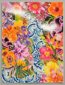 Carlos Rolon Gild the Lily (Caribbean Azulejo), 2019 Ltd Ed Signed Print 24x18