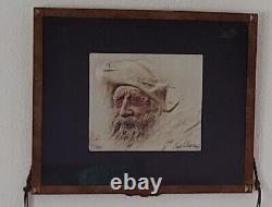 Carlos Wahlbeck Fred limited edition print signed 45/100 framed