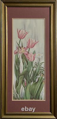 Carmel Foret Hand Signed Limited Edition Tulip Artwork