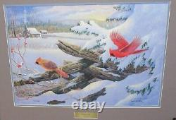 Carol Decker Winter Glory Hand Signed Limited Edition Color Lithograph