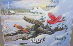 Carol Decker Winter Glory Hand Signed Limited Edition Color Lithograph