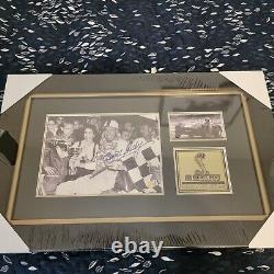 Carroll Shelby Photo Limited Signature Edition Licensed Custom Frame