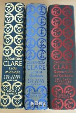 Cassandra Clare Dark Artifices SIGNED Waterstones Runes Editions Lady Midnight