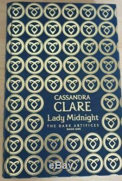 Cassandra Clare Lady Midnight SIGNED Waterstones Runes Edition Dark Artifices 1