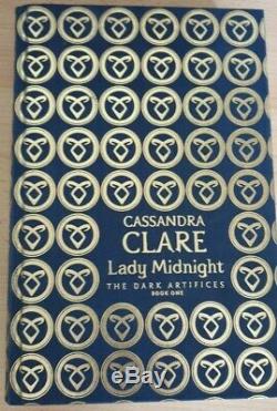 Cassandra Clare Lady Midnight SIGNED Waterstones Runes Edition Dark Artifices 1