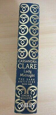 Cassandra Clare Lady Midnight SIGNED Waterstones Runes Edition Dark Artifices 1