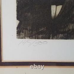 Charles Bragg Limited Edition Lithograph Sanity Hearing Signed Numbered Framed