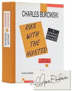 Charles Bukowski / Run with the Hunted Signed limited edition 1st Edition 1993