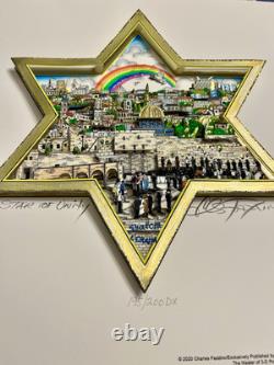 Charles Fazzino 3D Artwork A Star of Unity Sold Out Deluxe Limited Edition