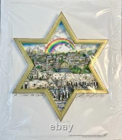 Charles Fazzino 3D Artwork A Star of Unity Sold Out Deluxe Limited Edition