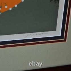 Charley Harper Signed Limited Edition Serigraph Beetle Battle