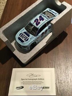 Chase Elliott #24 Napa Darlington Throwback Autographed 2017 Ss #39 Of 48