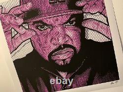 Chris Boyle Ice Cube Rap Icon poster art print LA US Hip Hop 23/25