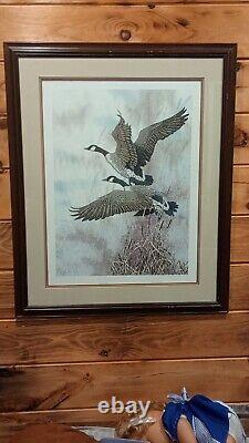 Chris Forrest The Voyage Limited Edition Lithograph Print Signed Geese 28x35