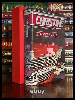 Christine SIGNED by STEPHEN KING Donald Grant Hardback Limited Edition 1/1000