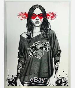 Come Find Yourself Red print by Fin DAC Limited Edition of Only 19 graffiti art