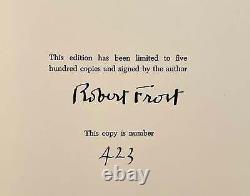 Complete Poems of Robert Frost 1949 SIGNED / Limited 1st Edition