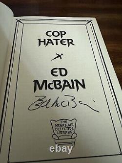 Cop Hater by Ed McBain (Signed, Limited Edition Hardcover) FREE SHIPPING