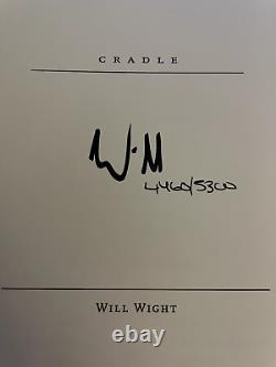 Cradle Series Books 4-6 By Will Wight Limited Edition Signed and Numbered