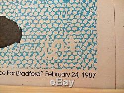 DAVID HOCKNEY A Bounce for Bradford (1987) Limited Edition Plate Signed