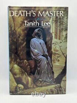 DEATH'S MASTER by TANITH LEE Signed Presentation copy 1 of 26