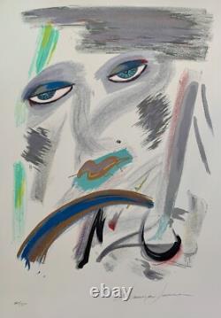 DONNA SUMMER WINTER MELODY Hand Signed Limited Edition Lithograph DRIVEN MUSIC