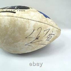 Dallas Cowboys Limited Edition Autographed Signed Football Randal Williams + 92