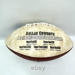 Dallas Cowboys Limited Edition Autographed Signed Football Randal Williams + 92