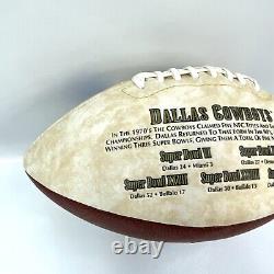 Dallas Cowboys Limited Edition Autographed Signed Football Randal Williams + 92