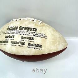 Dallas Cowboys Limited Edition Autographed Signed Football Randal Williams + 92