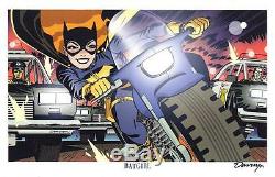 Darwyn Cooke Batgirl Wondercon 2015 Rare Limited Edition Art Print Signed