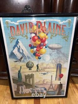 David Blaine Signed Ascension Print Limited Edition 159/200