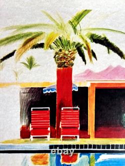 David Hockney Lithograph COA Original Signed Hand Numbered Limited Edition