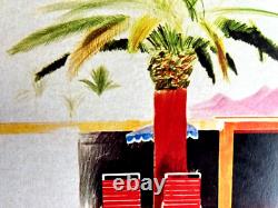 David Hockney Lithograph COA Original Signed Hand Numbered Limited Edition