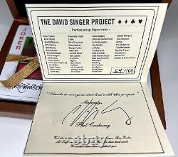 David Singer Project Signed Card Set Limited Edition 64/100 Over 54 Autographs