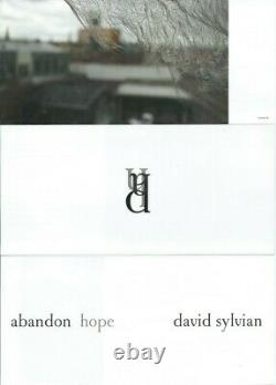 David Sylvian Abandon / Hope 250 copies signed limited edition Box Set