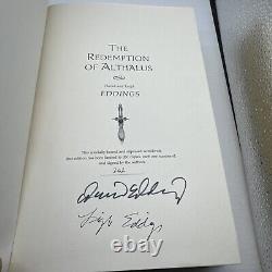 David and Leigh Eddings The Redemption of Althalus Signed Limited Edition