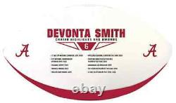DeVonta Smith Autographed Alabama Crimson Tide Limited Edition Football