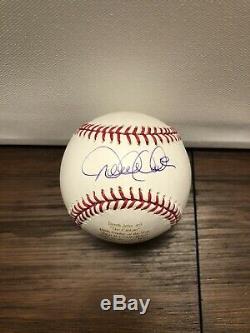 Derek Jeter Autographed Baseball Limited Edition 1/2 With COA