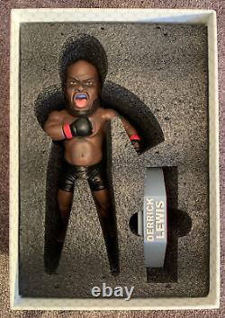 Derrick Lewis Autographed by MMA Bobblehead Numbered/Limited Edition