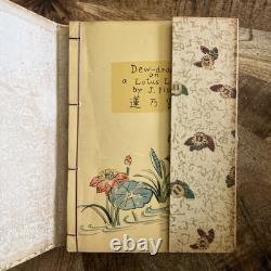 Dewdrops On A Lotus Leaf By Jakob Fischer SIGNED Tokyo 1950 Paper Cover