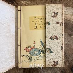 Dewdrops On A Lotus Leaf By Jakob Fischer SIGNED Tokyo 1950 Paper Cover