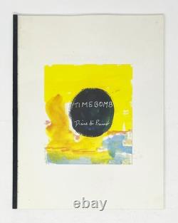 Diane DiPrima Timebomb limited edition 1/100 signed