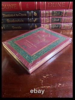 Dickens' A Christmas Carol SIGNED by P. J. LYNCH New Easton Press Leather Bound