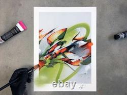 Digital Does SOLD OUT Graffiti Limited Edition Print Hand Embellished SIGNED