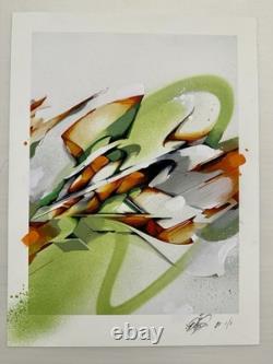 Digital Does SOLD OUT Graffiti Limited Edition Print Hand Embellished SIGNED