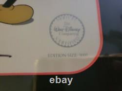 Disney Sericel Mickey Through The Years. Limited Edition. Autographed