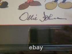 Disney Sericel Mickey Through The Years. Limited Edition. Autographed